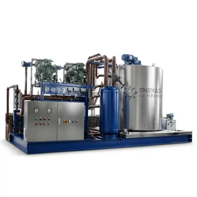 یخ ساز پولکی 8 تن صنعتی