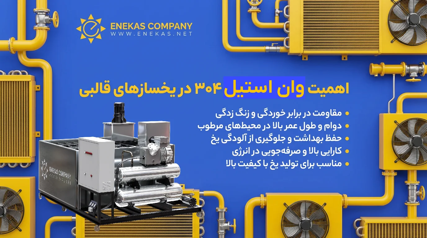 وان استیل یخساز قالبی