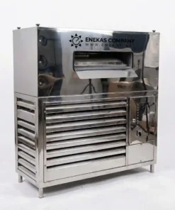 یخ ساز پولکی 300 کیلویی درام افقی