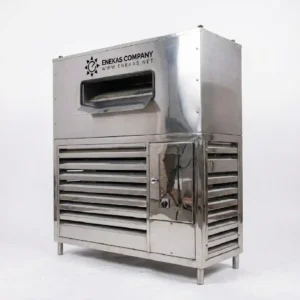 یخ ساز پولکی 400 کیلویی درام افقی