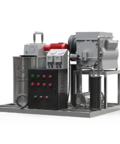 یخ ساز پولکی 1 تن صنعتی درام عمودی