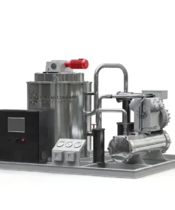 یخ ساز پولکی 2 تن صنعتی درام عمودی