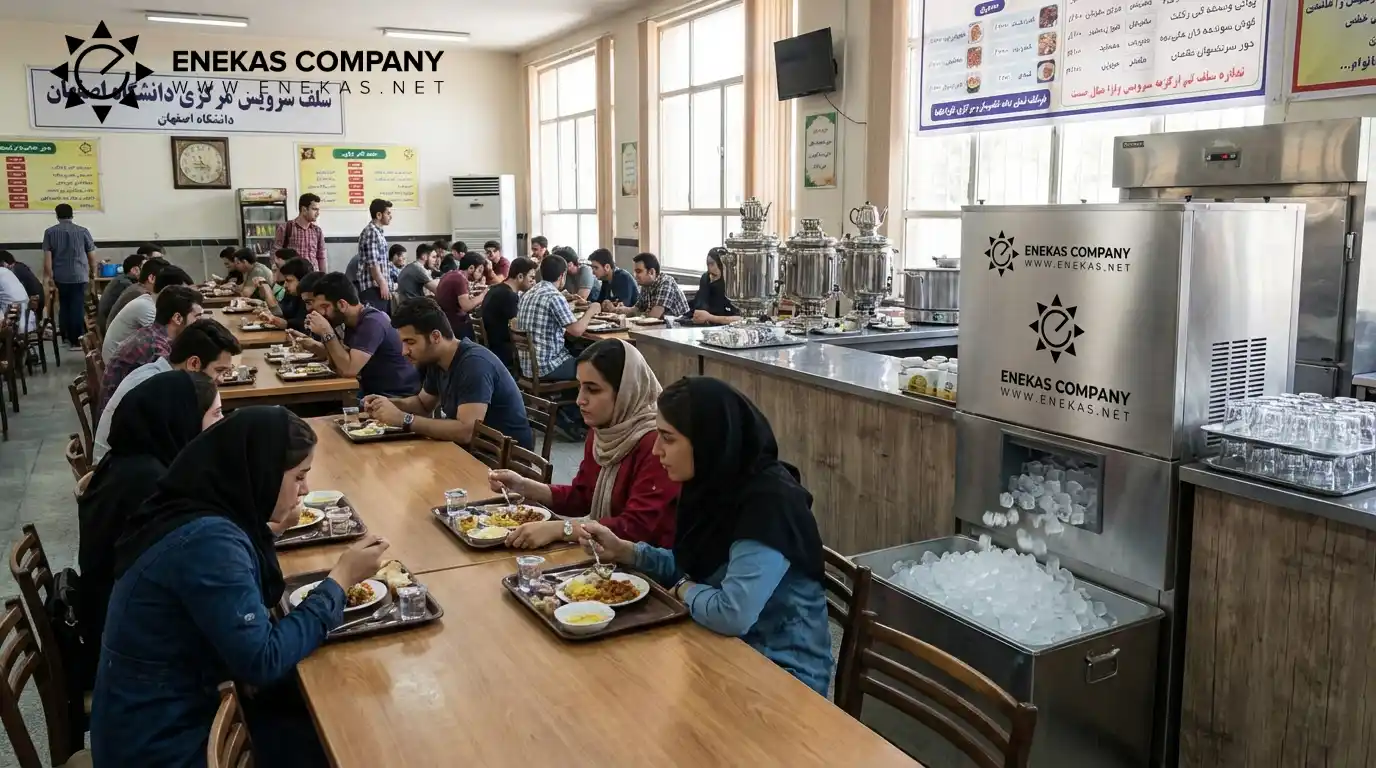 انتخاب دقیق یخ‌ساز حبه‌ای صنعتی