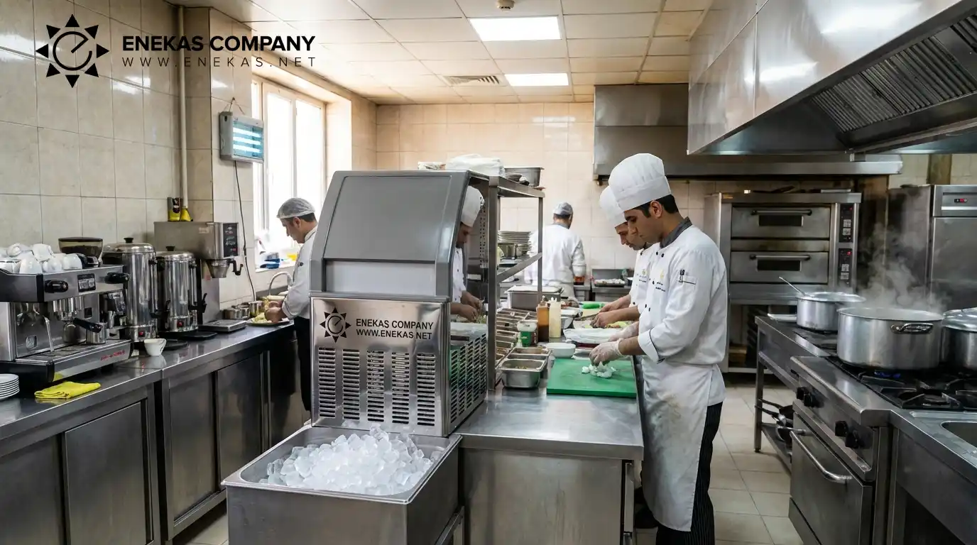 انتخاب دقیق یخ‌ساز حبه‌ای صنعتی