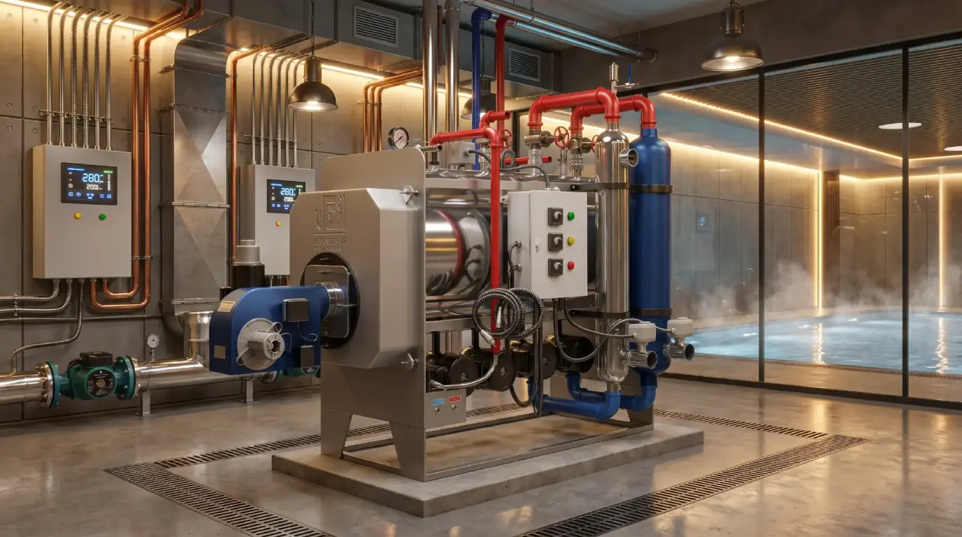 مقایسه انواع پکیج گرمایش استخر 1